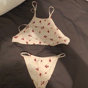 NWOT Forever 21 Cherry Print Bikini - Never Worn!